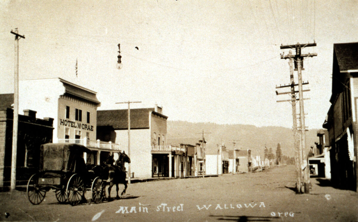 Wallowa after 1910.
