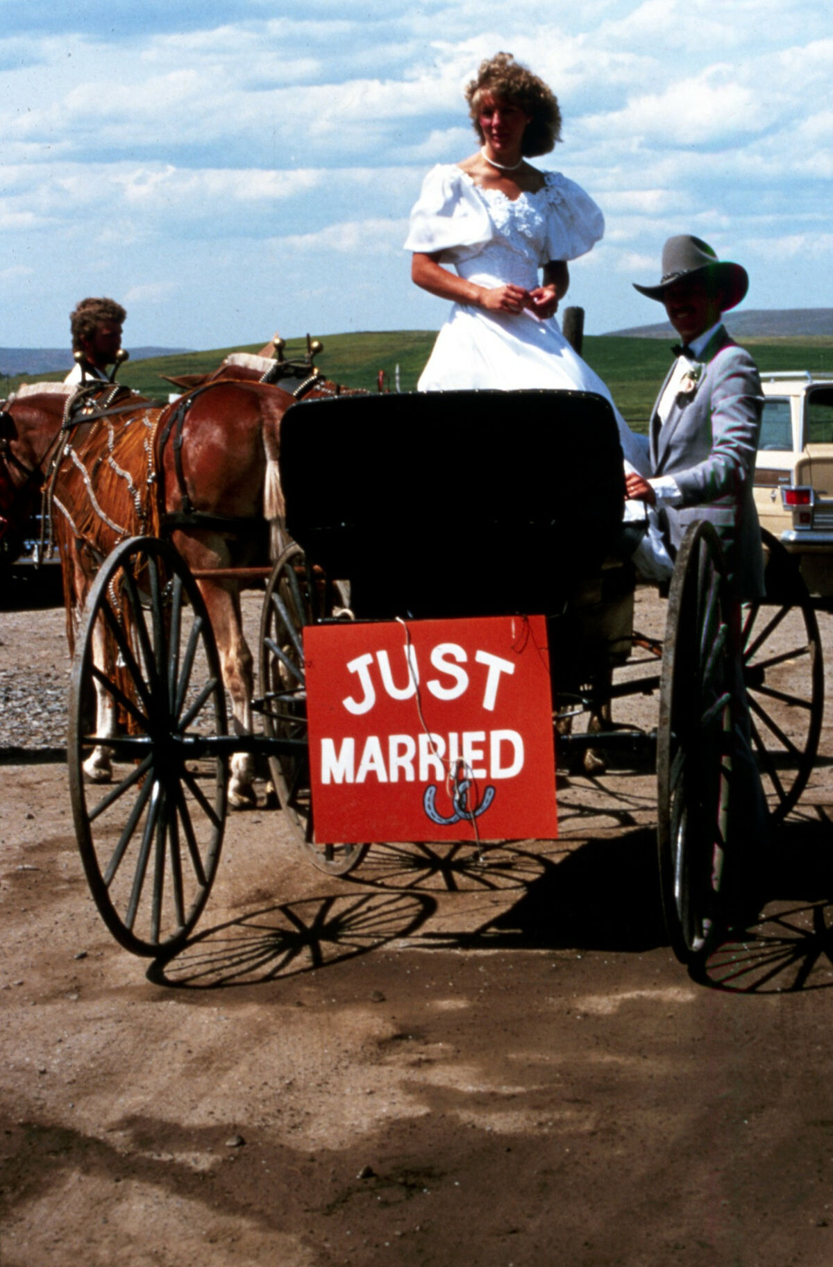 Carl and Karen Patton’s wedding rickshaw. Taken by Janie Tippett.